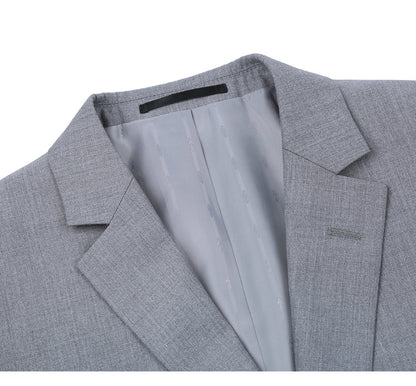 Mens Light Grey 2-Piece Suit