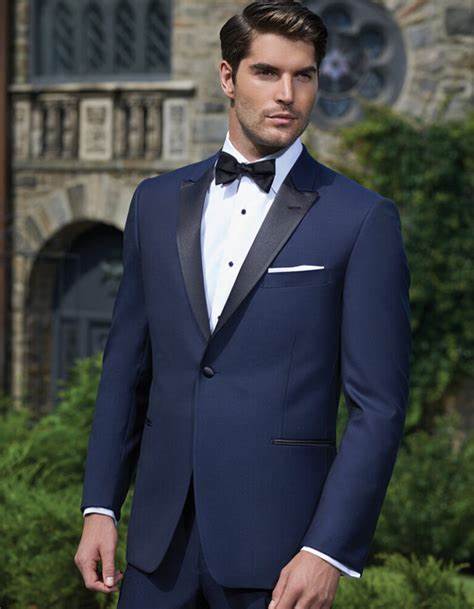 TD Tux 2-Button Notch Lapel Blue